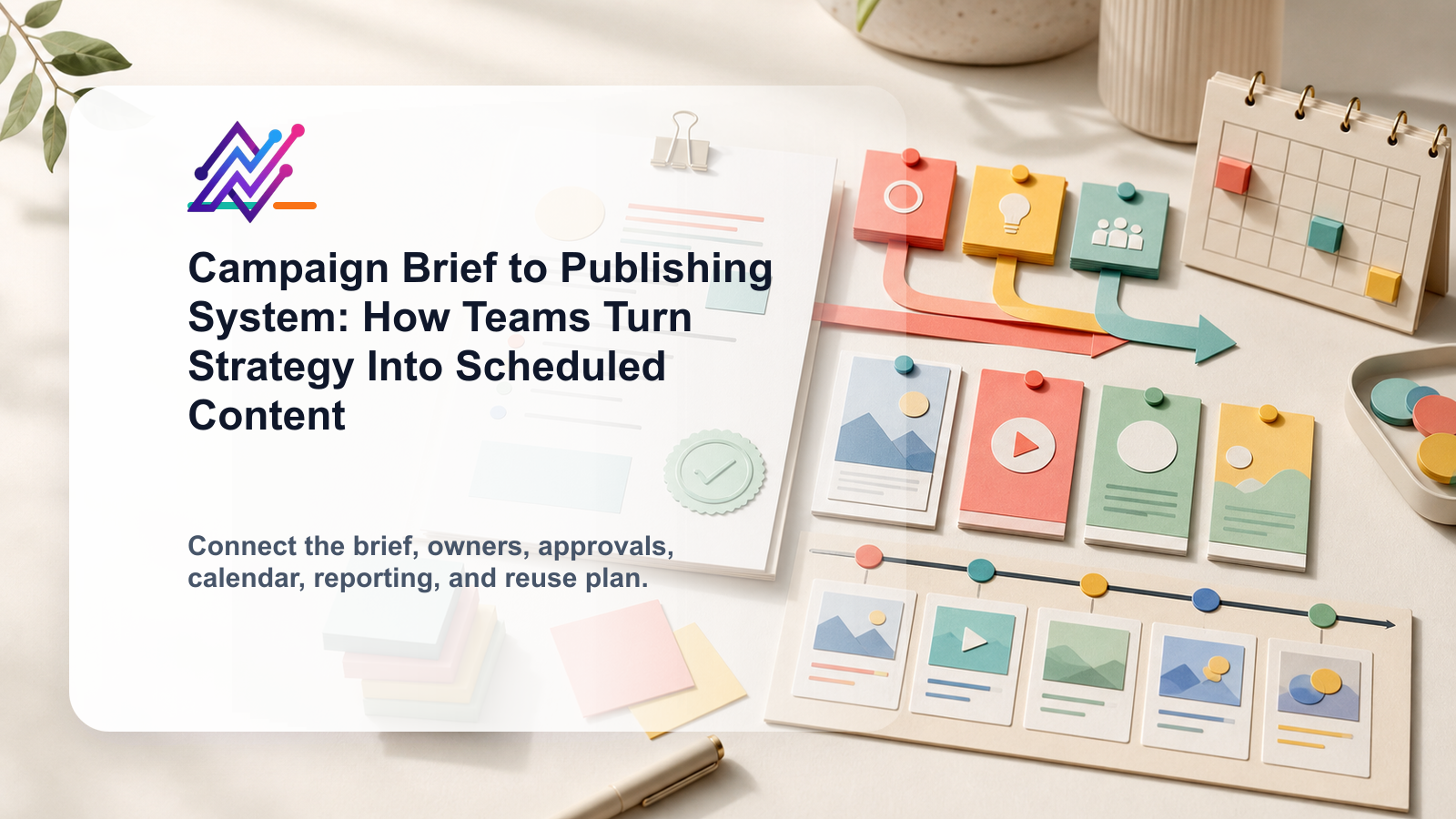 Campaign Brief to Publishing System: How Teams Turn Strategy Into Scheduled Content