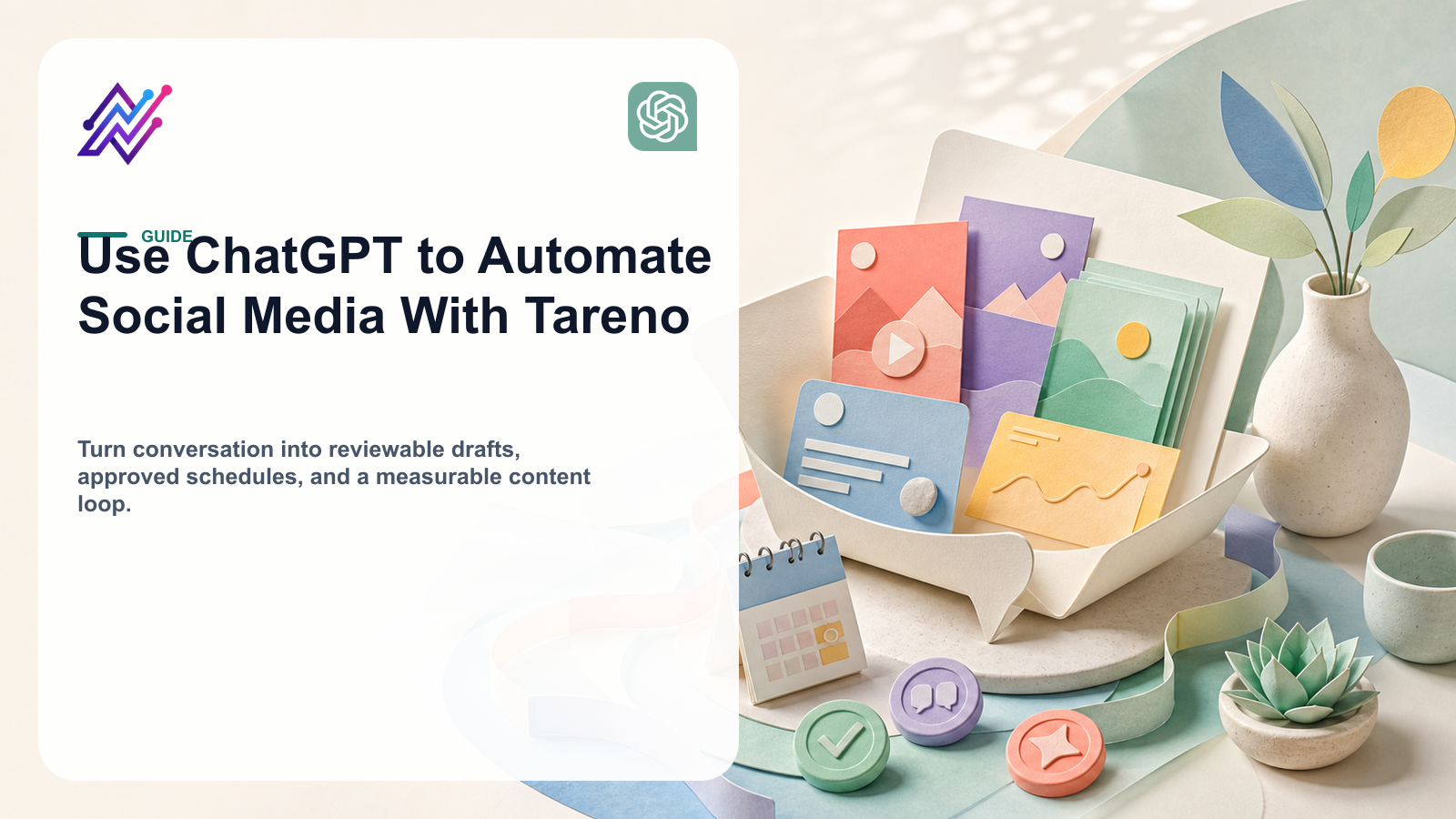 Use ChatGPT to Automate Social Media With Tareno