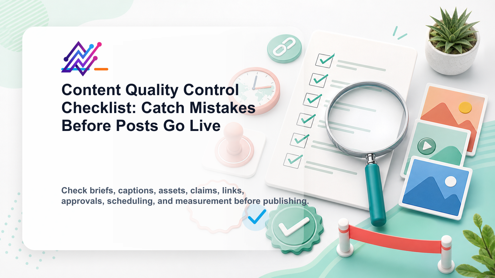 Content Quality Control Checklist: Catch Mistakes Before Posts Go Live