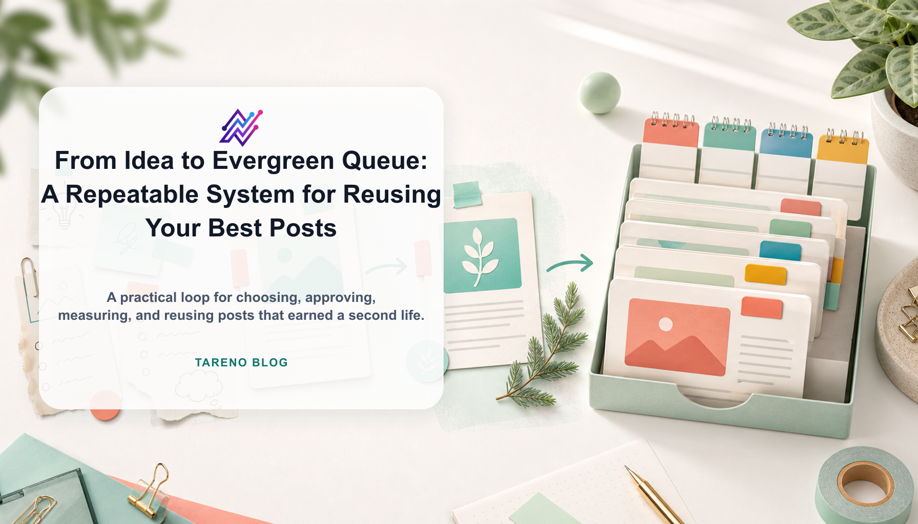 From Idea to Evergreen Queue: A Repeatable System for Reusing Your Best Posts