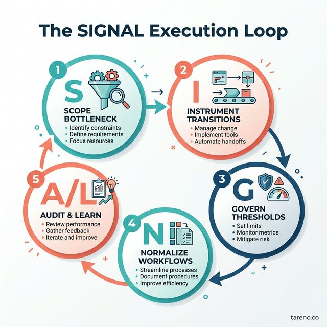 The SIGNAL Execution Loop: Scope, Instrument, Govern, Normalize, Audit & Learn