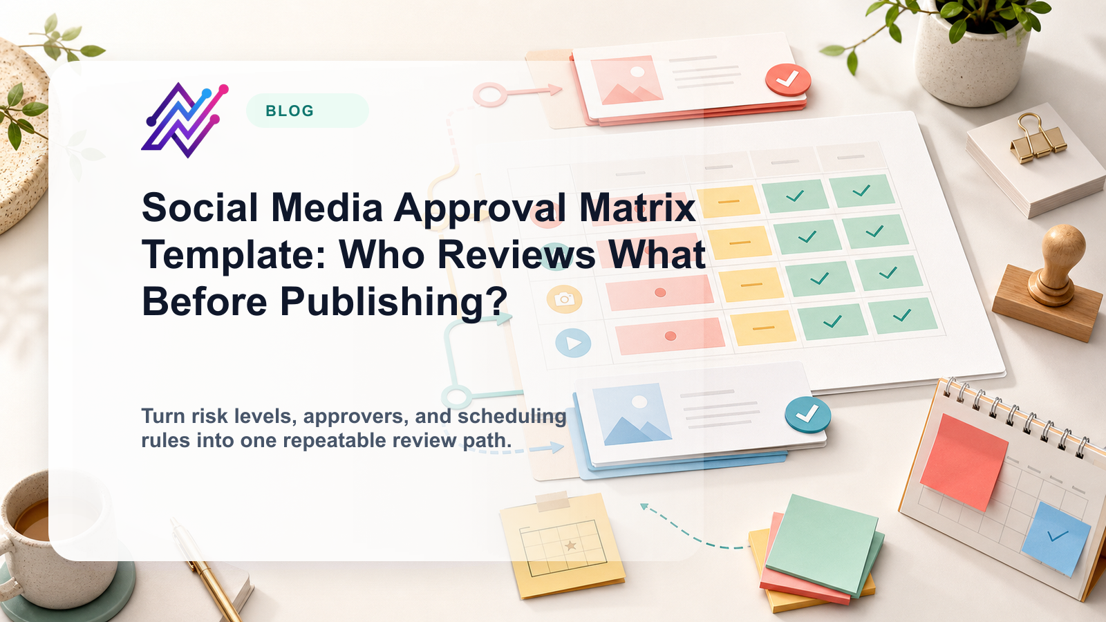 Social Media Approval Matrix Template: Who Reviews What Before Publishing?