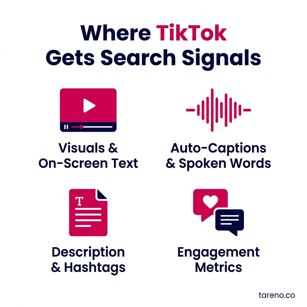 Where TikTok Gets Search Signals