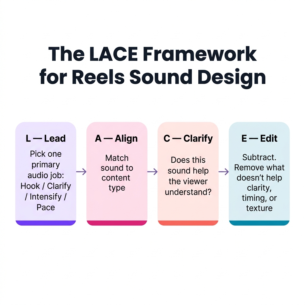 The LACE Framework for Reels Sound Design β Lead, Align, Clarify, Edit