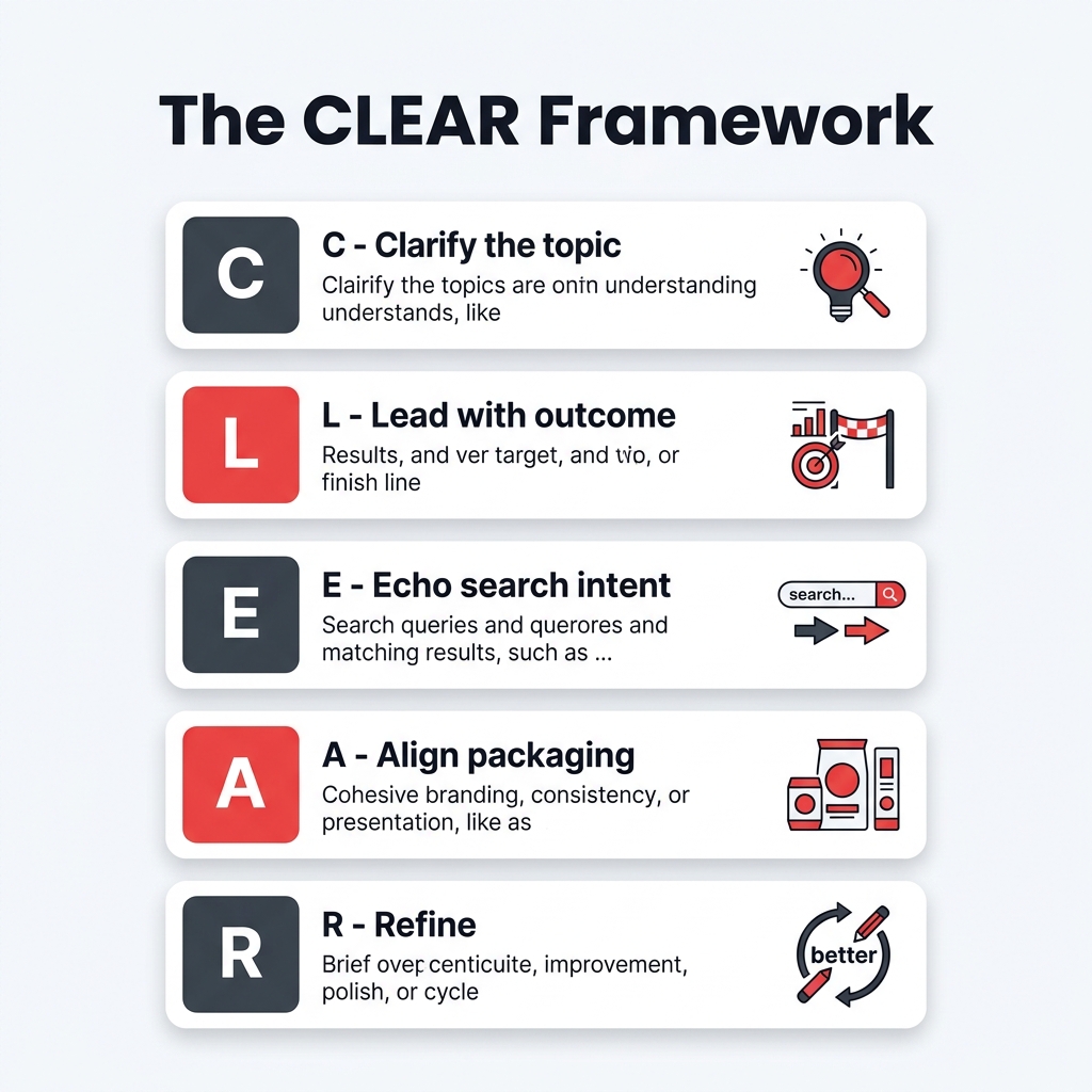 The CLEAR Framework for YouTube SEO: Clarify, Lead, Echo, Align, Refine