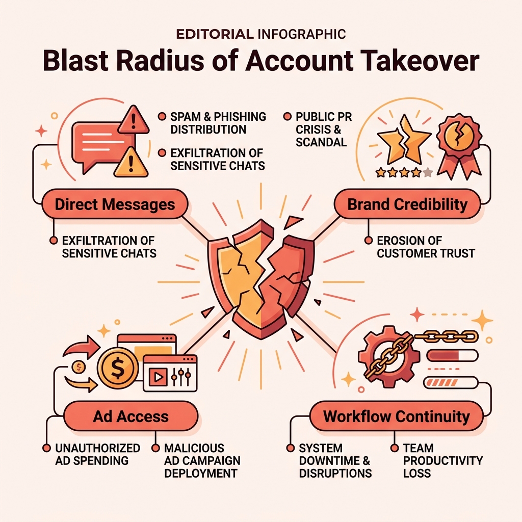 Blast Radius of Account Takeover